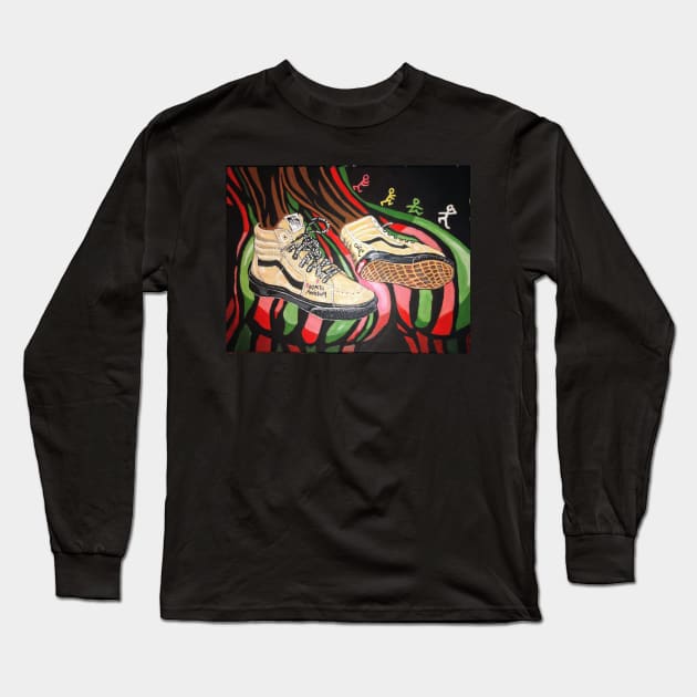 Bonita Applebaum Long Sleeve T-Shirt by Hiawatha Cuffee GtG Creations